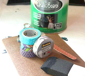 how to make a decorated chalkboard clipboard, chalkboard paint, crafts