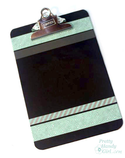 how to make a decorated chalkboard clipboard, chalkboard paint, crafts