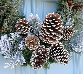 how to make a christmas wreath, christmas decorations, crafts, how to, seasonal holiday decor, wreaths