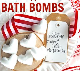 diy peppermint bath bombs you ll love these festive fizzies, crafts, how to