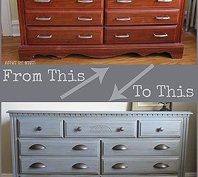 a manly paint makeover for my childhood dresser, chalk paint, diy, painted furniture