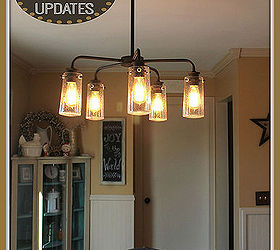 vintage style kitchen lighting update buh bye boob light, diy, electrical, home decor, kitchen design, lighting