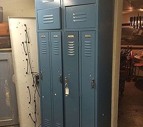 gym locker turned wine storage, diy, organizing, repurposing upcycling, storage ideas