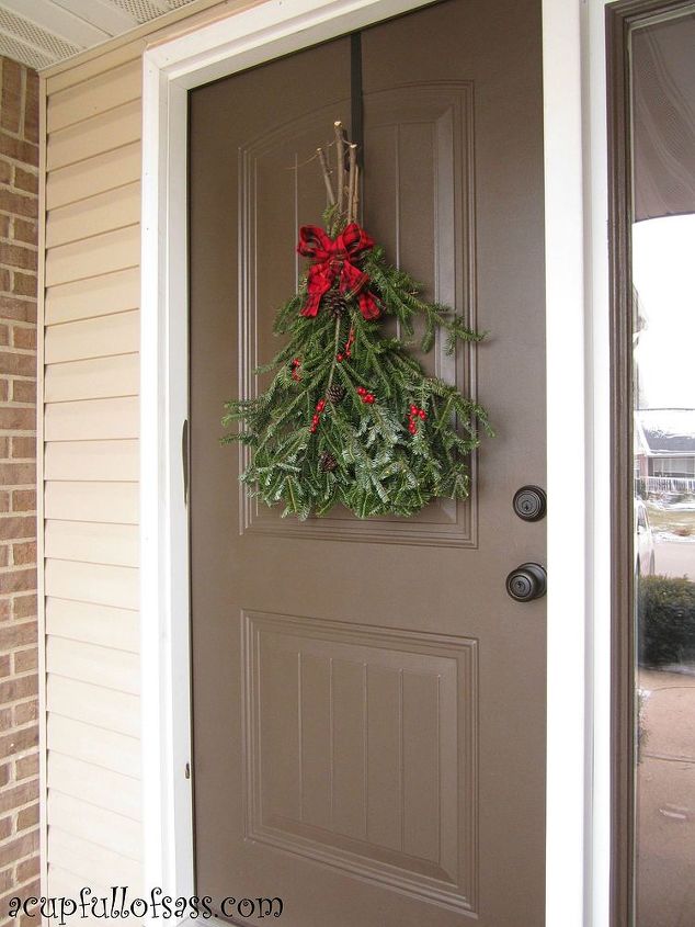 decoraciones de navidad para el porche delantero