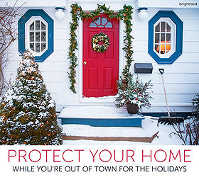 how to keep your home safe while away during holiday, home security