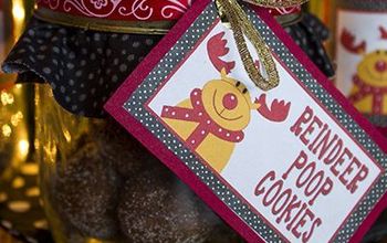 Reindeer Poop Cookies Giftable And Free Printable Gift Tags