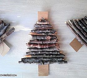 twig christmas tree ornaments, christmas decorations, crafts, seasonal holiday decor
