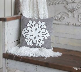 diy pillow with my dad s vintage military blanket, christmas decorations, craft rooms, repurposing upcycling, seasonal holiday decor