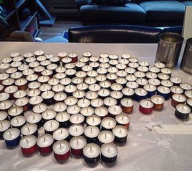 wine cap tea light candles, crafts, repurposing upcycling