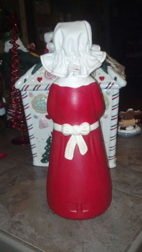mrs santa claus butterworth, christmas decorations, crafts, seasonal holiday decor