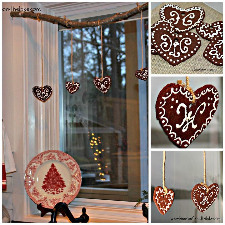 how to make felt gingerbread ornaments, christmas decorations, crafts, seasonal holiday decor