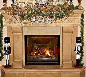 elegant christmas decor, christmas decorations, fireplaces mantels, seasonal holiday decor