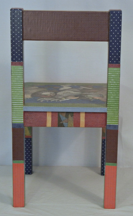 upcycled ikea kids chairs, crafts, decoupage, painted furniture
