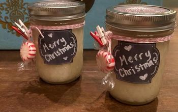 Decorate a Jar as a Christmas Gift