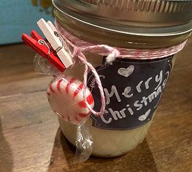 diy peppermint sugar scrub a fabulous fresh holiday gift, christmas decorations, crafts, diy, mason jars, seasonal holiday decor