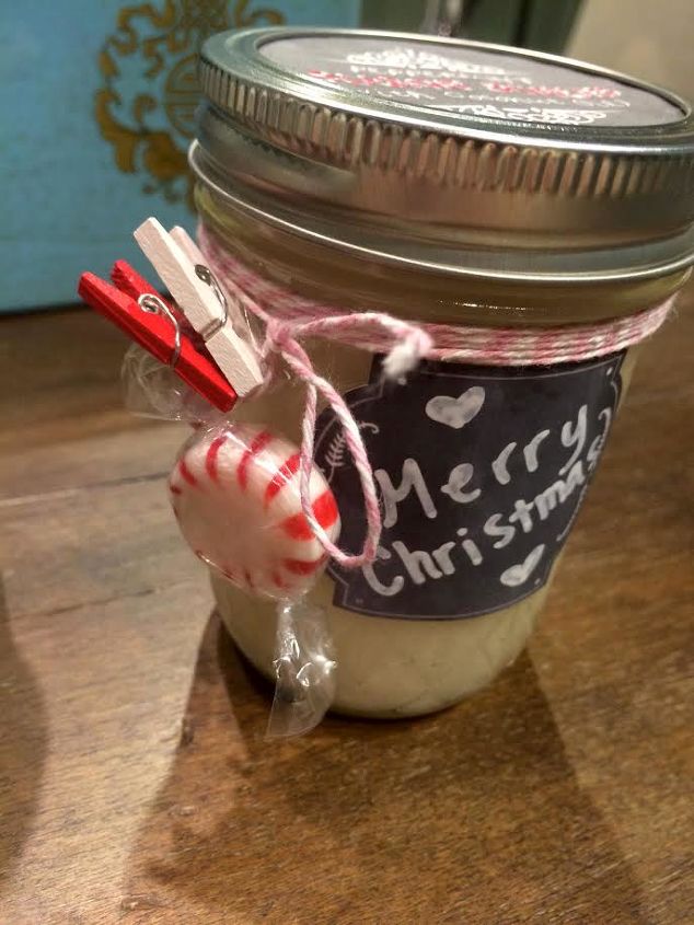 diy peppermint sugar scrub a fabulous fresh holiday gift, christmas decorations, crafts, diy, mason jars, seasonal holiday decor