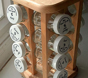 how to make a thrifted spice rack organizer, organizing, repurposing upcycling, storage ideas