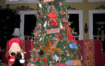 Texas Themed Christmas Tree