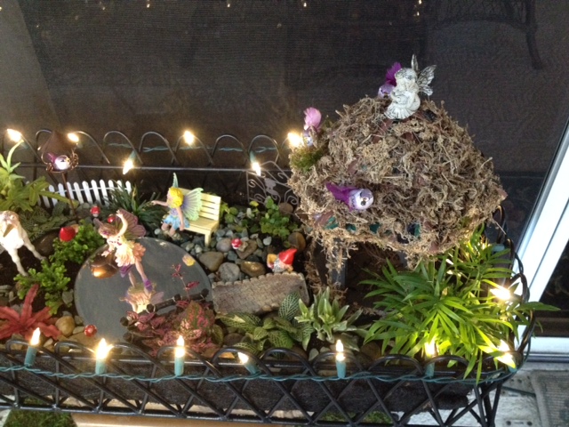christmas first fairy garden, christmas decorations, crafts, gardening, seasonal holiday decor