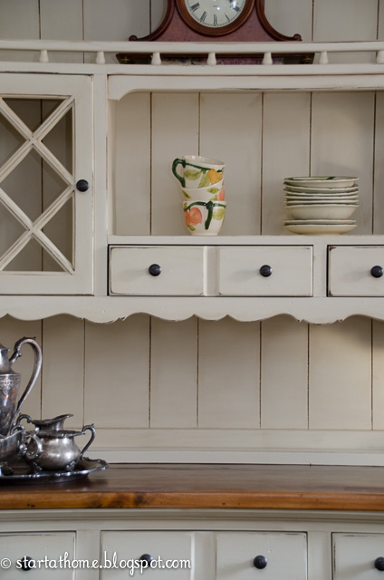 how to give an old hutch new life, painted furniture