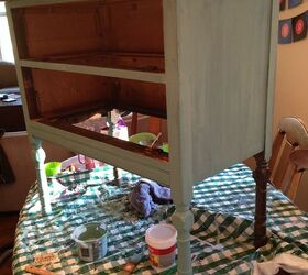 painting drawers using chalk paint, chalk paint, painted furniture