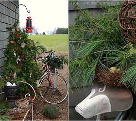 how to make a tree for the birds with bird seed treats, christmas decorations, outdoor living, pets animals, seasonal holiday decor