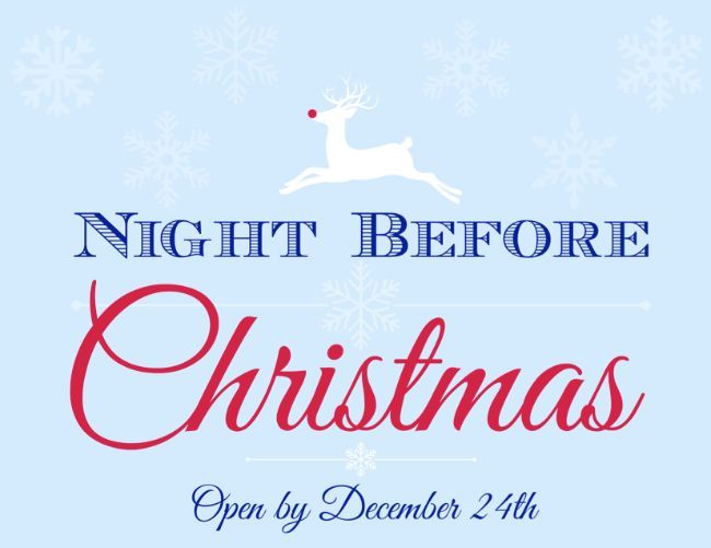 night before christmas box free printable label, christmas decorations, crafts, seasonal holiday decor
