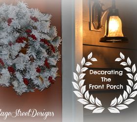 christmas decorating the front porch, christmas decorations, crafts, seasonal holiday decor, wreaths