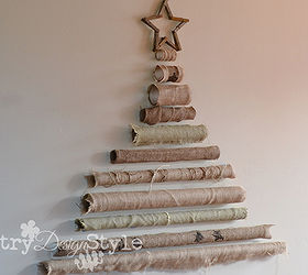 Burlap Roll Tree