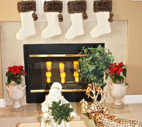 christmas home decor r by frugelegance, christmas decorations, crafts, fireplaces mantels, seasonal holiday decor, wreaths