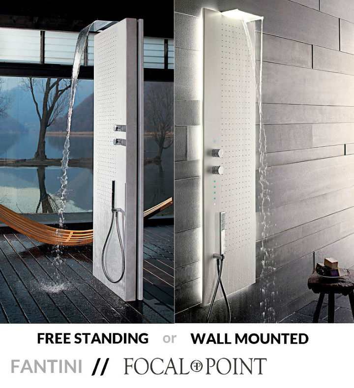 free standing shower or wall mounted, bathroom ideas, small bathroom ideas