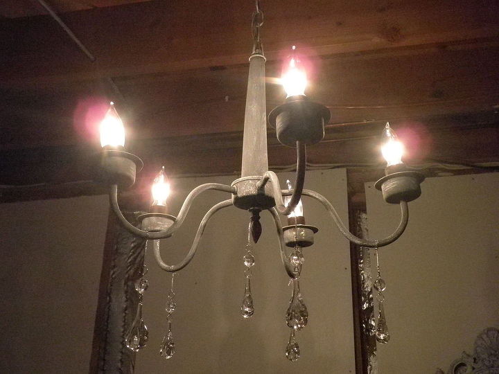 q how to upgrade an old chandelier, electrical, home maintenance repairs, how to, lighting, Oh so pretty but one bulb keeps burning out