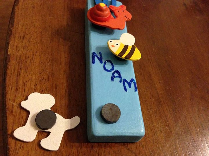 timeless decor using magnets now for baby room later for boy s room, bedroom ideas, crafts, home decor, how to, seasonal holiday decor