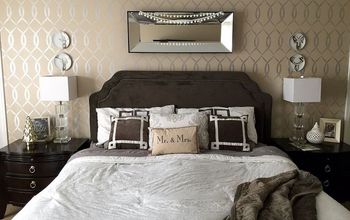 Refresh Your Master Bedroom With A Stencil