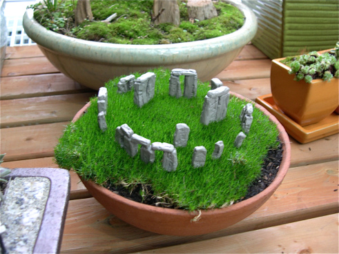 cmo hacer un jardn stonehenge en miniatura para el solsticio