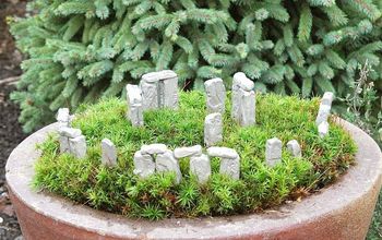 How to Make a Miniature Stonehenge Garden for the Solstice