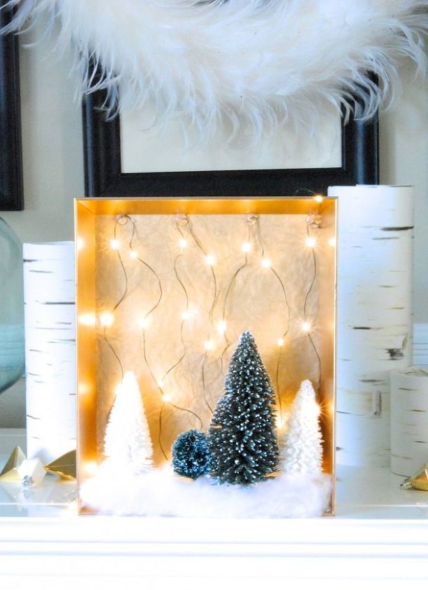 caixas de luz de fadas para iluminar as decoraes de natal