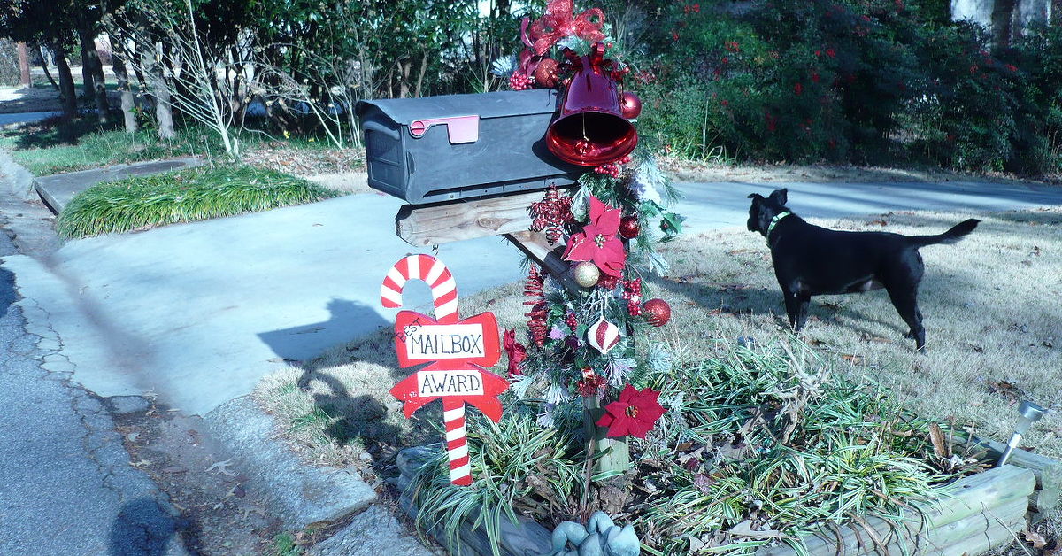 Christmas Decoration For Mailbox Hometalk