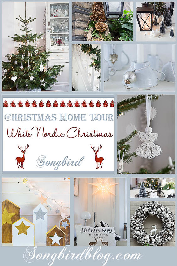 white nordic christmas decor, christmas decorations, crafts, fireplaces mantels, how to, repurposing upcycling, seasonal holiday decor, woodworking projects