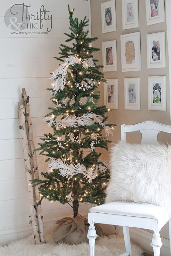 white christmas home decor, christmas decorations, crafts, fireplaces mantels, repurposing upcycling, seasonal holiday decor