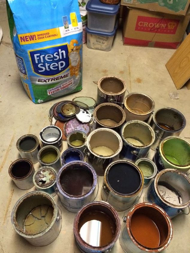 how to dry out old paint for disposal, go green, home maintenance repairs, how to