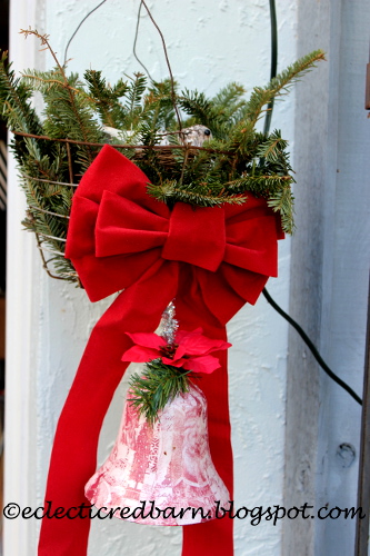 dressed up dollar tree bells, christmas decorations, crafts, decoupage, seasonal holiday decor