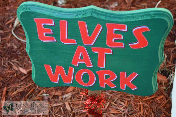 diy christmas yard sign, christmas decorations, crafts, seasonal holiday decor