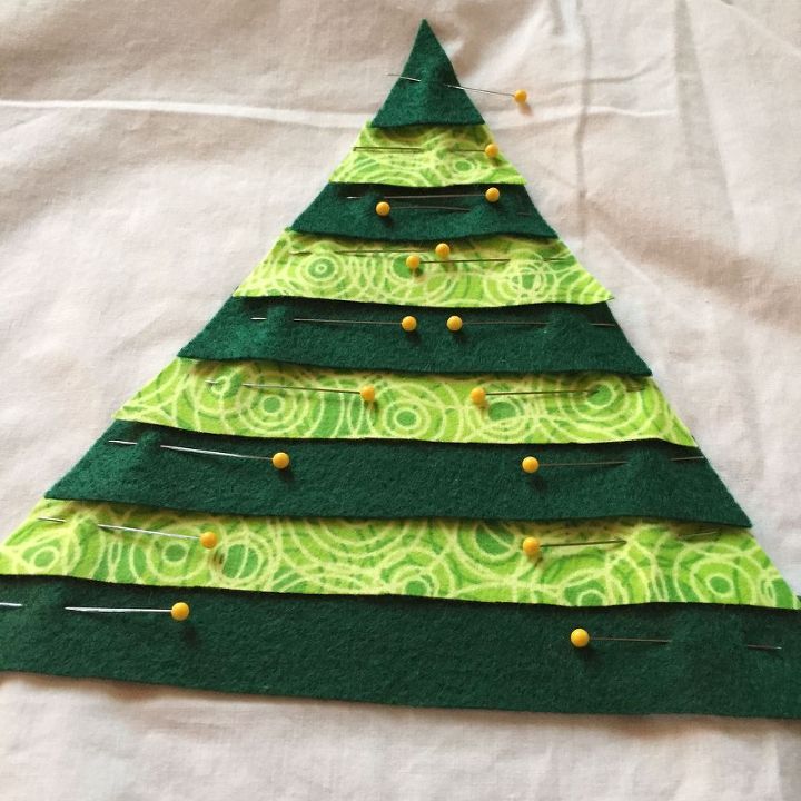 almohada de flecos de rbol de navidad