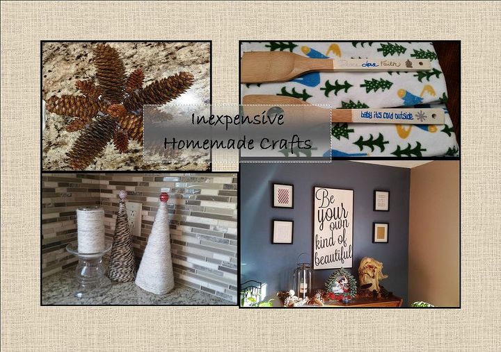 inexpensive homemade christmas crafts