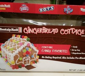 turn your gingerbread house into a christmas glamper, christmas decorations, crafts, seasonal holiday decor