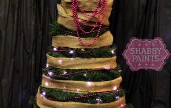 Dress Form Diva Christmas Tree & Lighted Chicken Crate Coffee Table