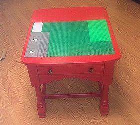 Transform An End Table Into A Lego Table Hometalk