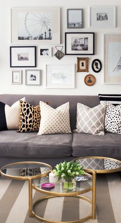 5 elementos essenciais para criar a parede de galeria perfeita em casa, Engelta hubpages com via Pinterest