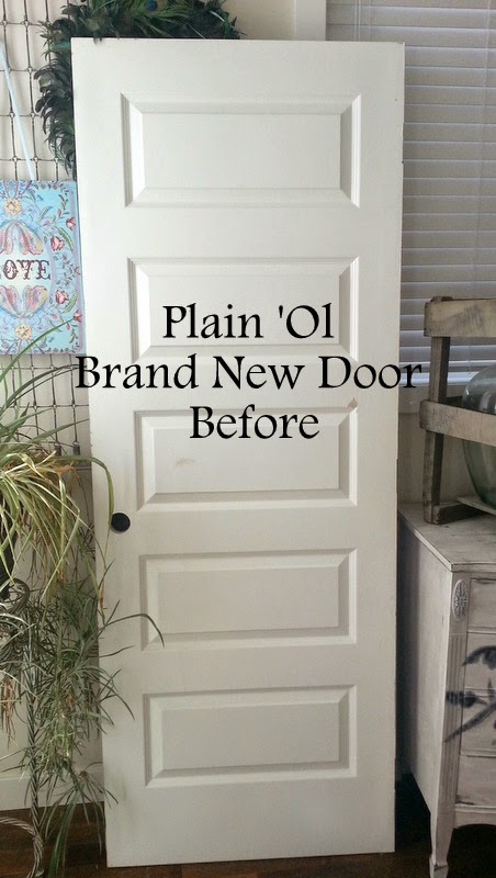 how to age a brand new door, diy, doors, how to, painted furniture, repurposing upcycling